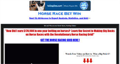 Desktop Screenshot of horseracebetwin.com